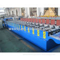 corrugated machine for wall panels